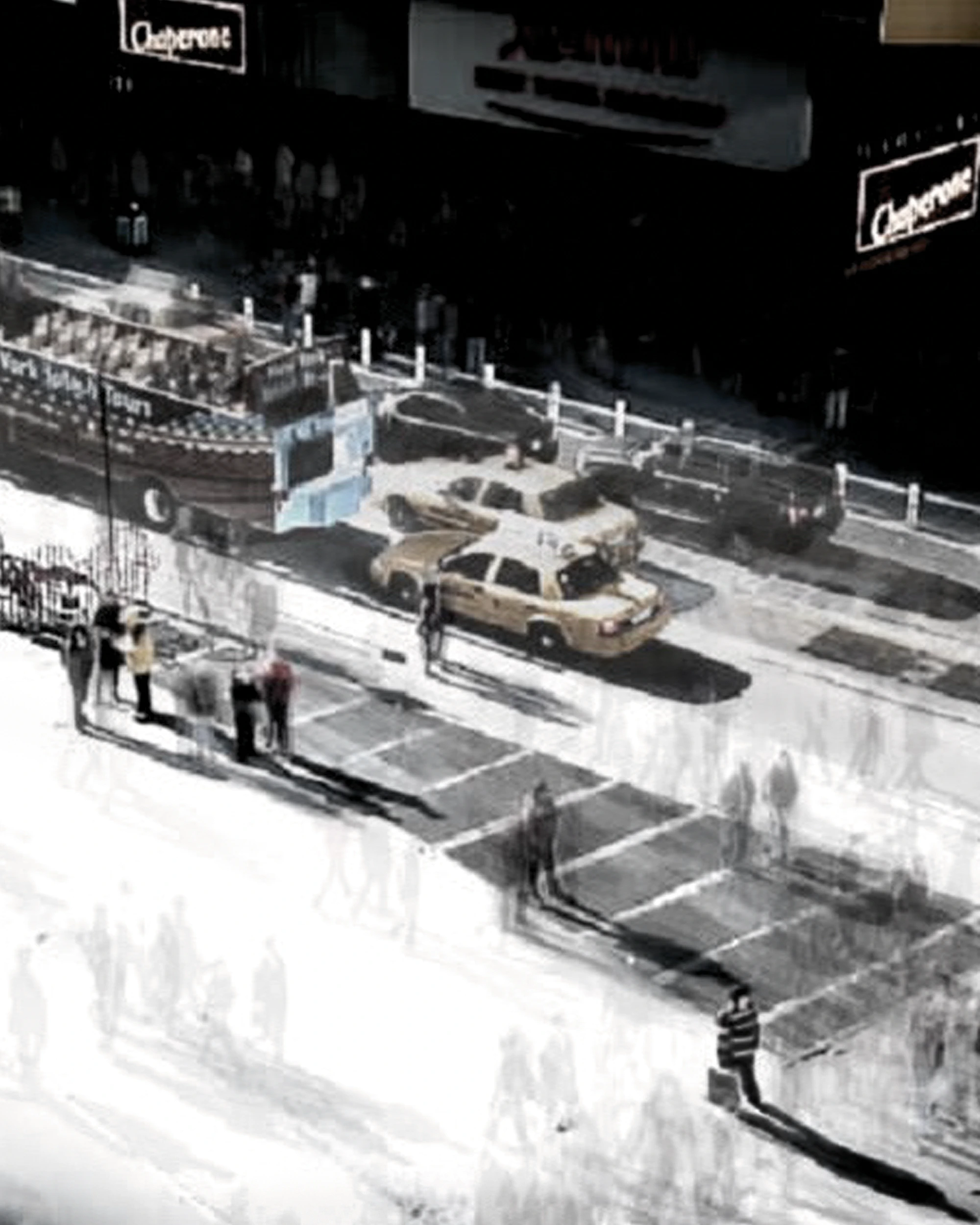 On Broadway atmosphere